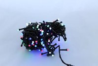 Разноцветная светодиодная гирлянда LED 200 M-4 (200 светодиодов)