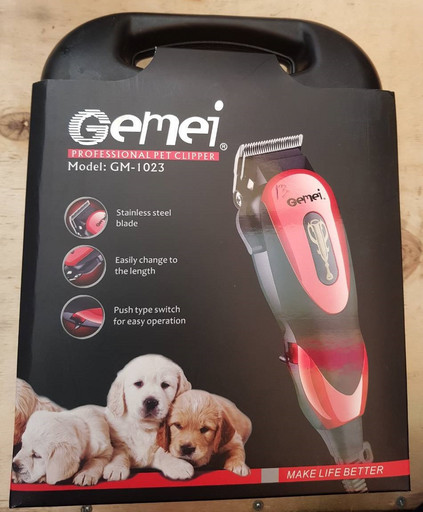 Машинка для стрижки животных Gemei GM 1023