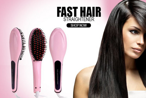 Fast Hair Straightener,Расческа для выправления волос Fast Hair Straightener плойка, утюжок,Выпрямитель волос