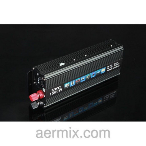Преобразователь напряжения 1500W (инвертор 24В/220В 1500Вт)