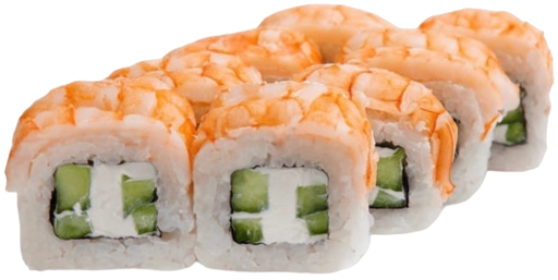 Филадельфия с креветкой Филадельфия с креветкой