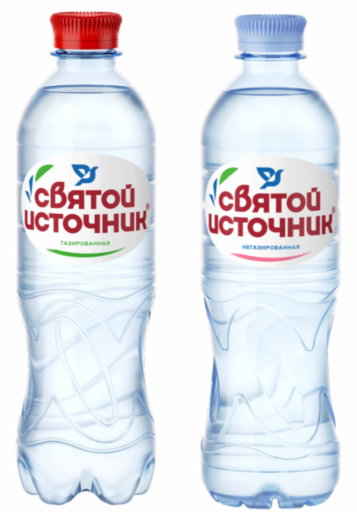 Вода "Святой источник" 0,5 л.