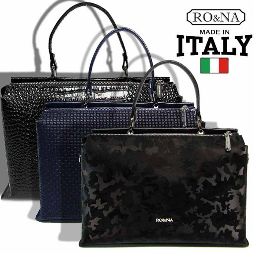 Женская деловая сумка из натуральной кожи - Итальянская