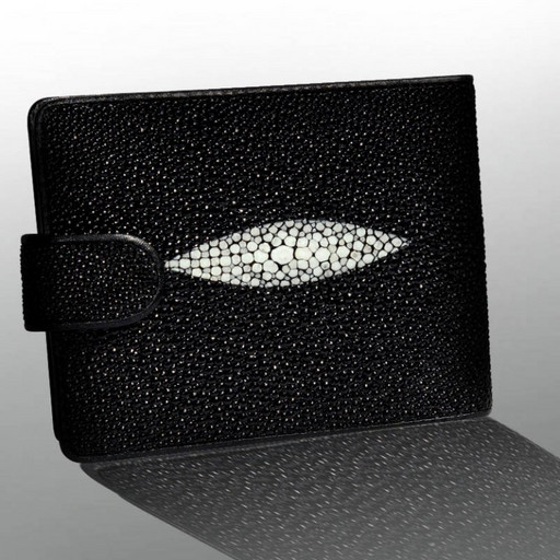 Портмоне из кожи мужское - bi-fold wallet