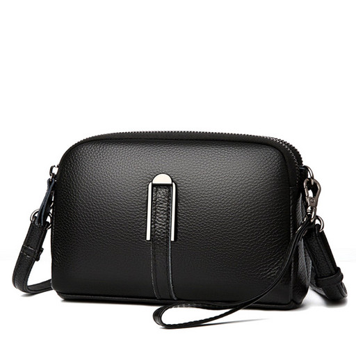 Практичная и легкая сумка из натуральной кожи повседневная модель Практичная и легкая сумка из натуральной кожи повседневная модель