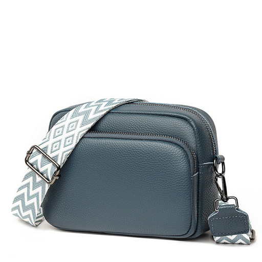 Современная сумка из натуральной кожи повседневная модель