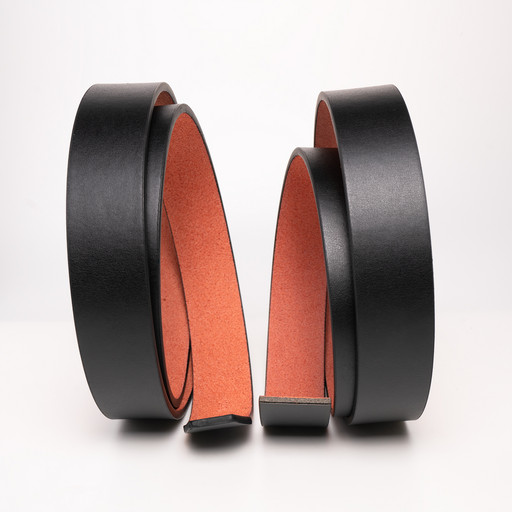 Ремень без пряжки из экокожи под пряжку зажим NIT Belts, черный