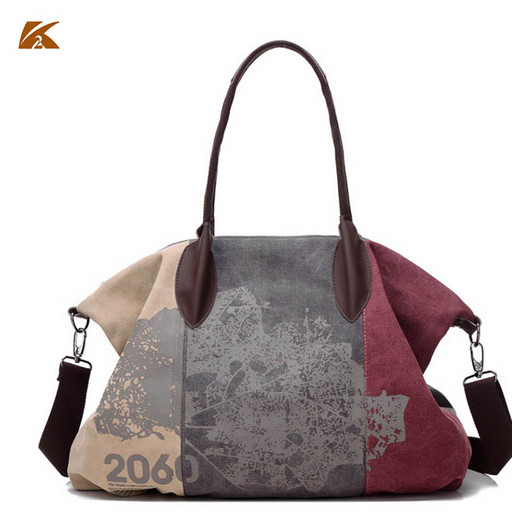 Женская дорожная сумка из текстильной ткани - Ручная кладь
