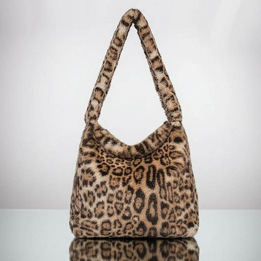 Женская сумка с эффектным дизайном