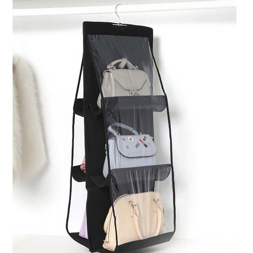 Система хранения сумок - подвесной органайзер с 6 отделениями