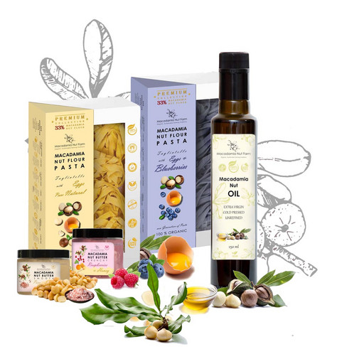 Набор продуктов из ореха Макадамия "Macadamia №1"