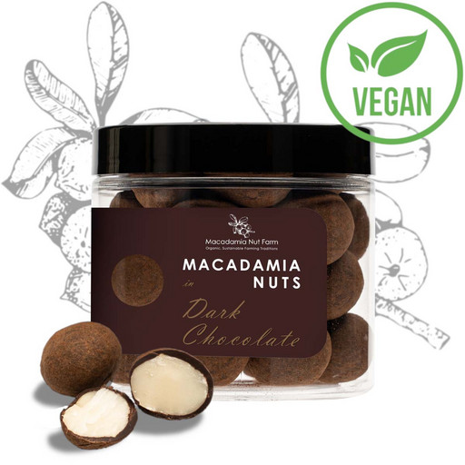 Орехи Макадамии в глазури из темного шоколада Macadamia Nut