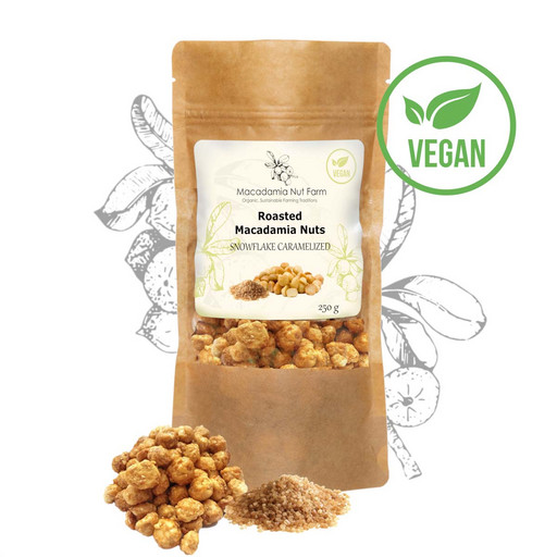 Орехи Макадамия обжареные карамелизированные Macadamia Nut Farm