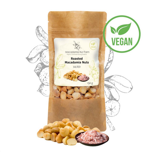 Орехи Макадамия без скорлупы соленые Macadamia Nut Farm