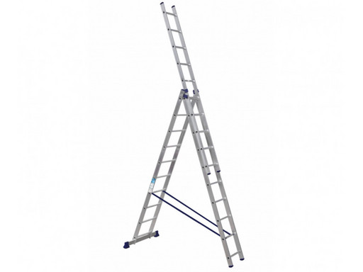 «На Высоте» Трехсекционная алюминиевая лестница 3х10 МХ-62310