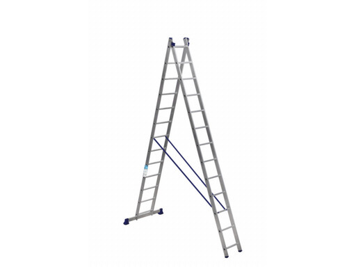 «На Высоте» Двухсекционная алюминиевая лестница 2х13 МХ-672213