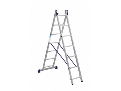 «На Высоте» Двухсекционная алюминиевая лестница 2х7 МХ-6227