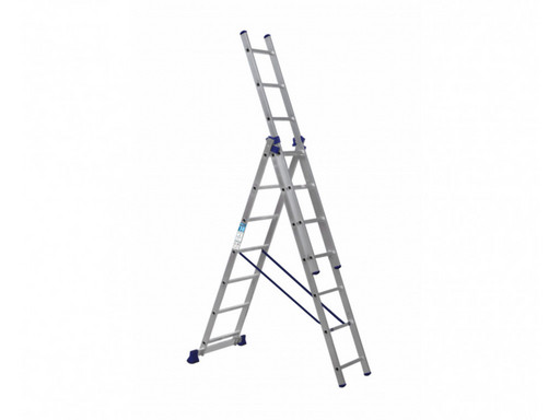 «На Высоте» Трехсекционная алюминиевая лестница 3х7 МХ-6237