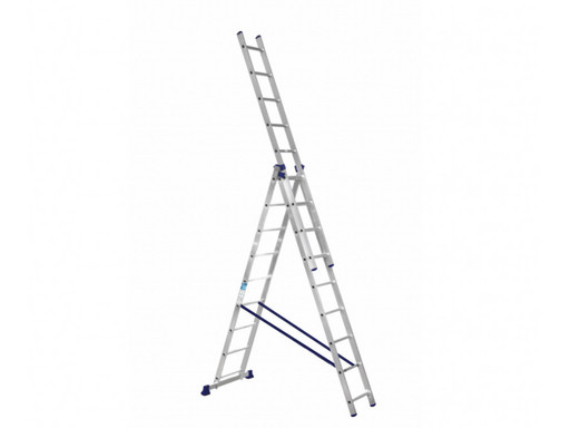 «На Высоте» Трехсекционная алюминиевая лестница 3х9 МХ-6239