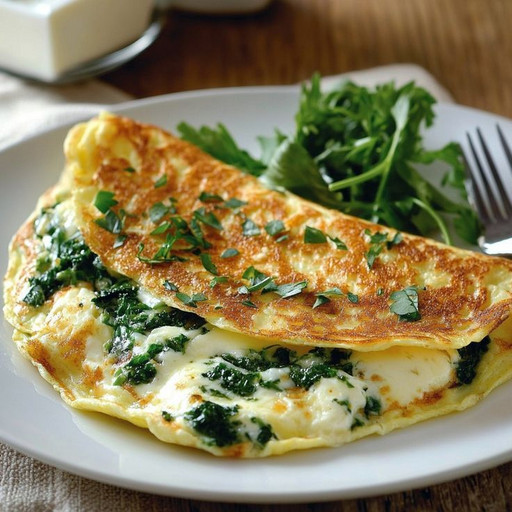 Омлет с зеленью Омлет с зеленью