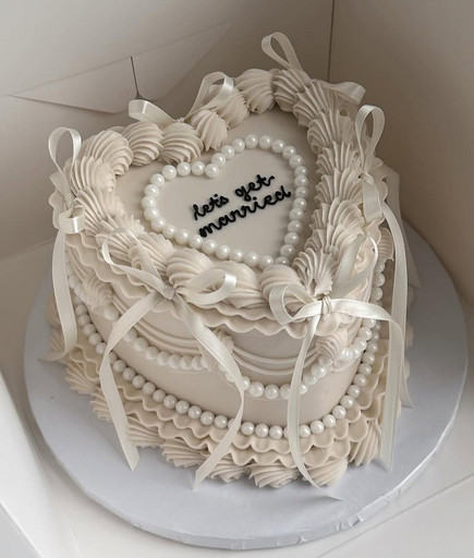 Свадебный торт "Just married"