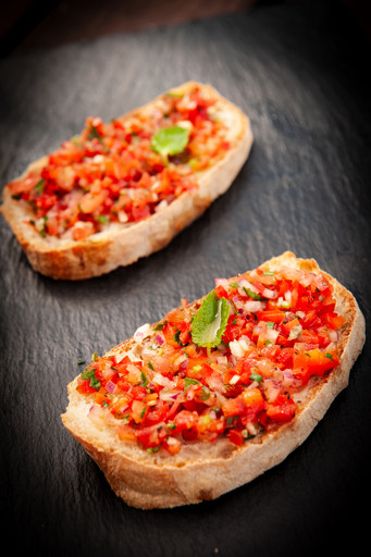 Брускетта сальса Брускетта сальса
