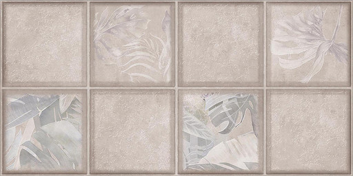 Керамическая плитка Плитка 31.5*63 MAIOLICA COLLAGE CREMA