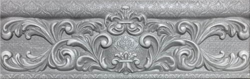 Agra Grey Dalila Border 8x25.1