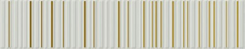 Charme Deluxe Listello White Luc 8x40