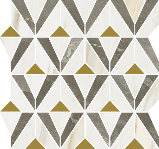 Stellaris Grey Mosaico Orpheus 31.50x33.80