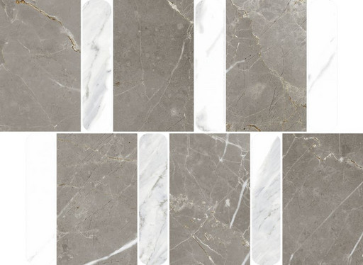 Stellaris Grey Mosaico Argan 36.8x26.9