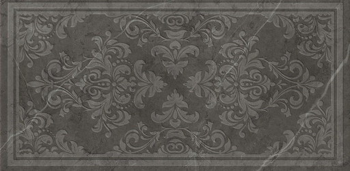 Charme Evo Antracite Inserto Broccato Cerato 30x60