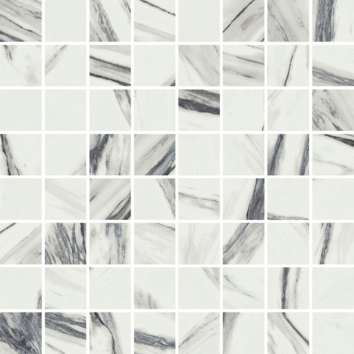 Charme Deluxe Statuario Fantastico Mosaico Lux 29.2x29.2