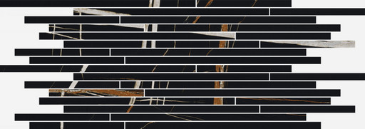 Charme Deluxe Sahara Noir Strip Lux Mosaico 26x75