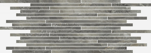 Charme Deluxe Grigio Orobico Strip Lux Mosaico 26x75