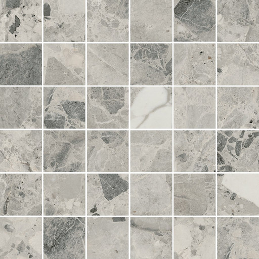 Continuum Stone Grey Mosaico 30x30
