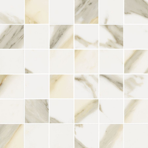 Stellaris Calacata Gold Mosaico 30x30