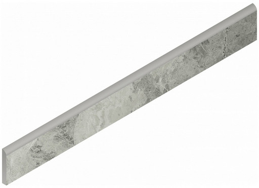 Charme Extra Silver Battiscopa Nat 7.2x60