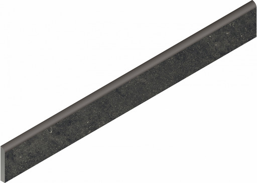 Room Stone Black Battiscopa Cer 7.2x60