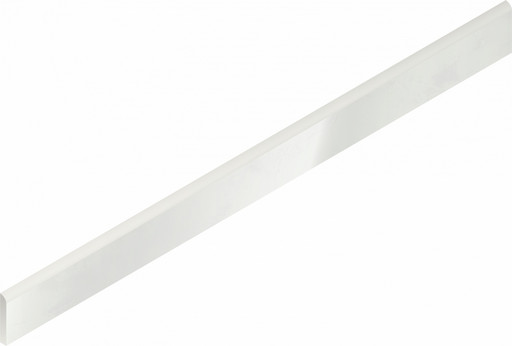 Charme Deluxe Bianco Michelangelo Battiscopa Lux 7.2x80