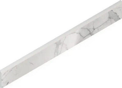 Charme Evo Statuario 7.2x60 Battiscopa Lux