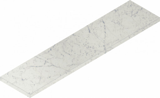 Charme Extra Carara Scalino Frontale Nat 33х120 Ang.Sx Левая