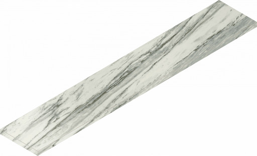 Skyfall Bianco Paradiso Scalino Ang Sx (Угл Лев) Nat 33x160