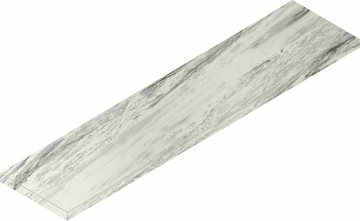 Skyfall Bianco Paradiso Scalino Ang Dx (Угл Прав) Cer 33x120