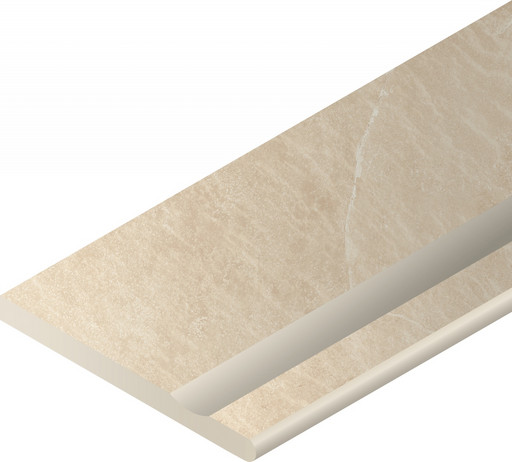 Materia Magnesio Bordo Nat 30x60 Svasato Round Dx Уг.Прав.