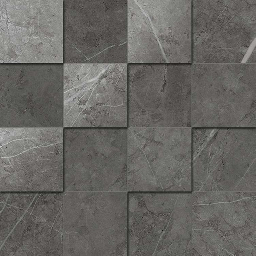 Charme Evo Antracite Mosaico 3d 30x30
