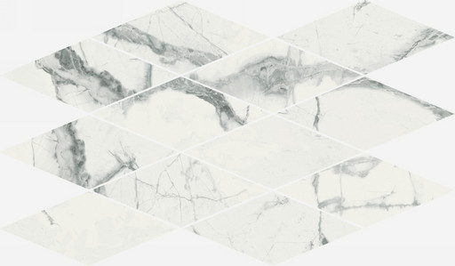 Charme Deluxe Invisible White Mosaico Diamond Lux 28x48