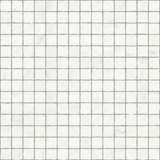 Charme Deluxe Bianco Michelangelo Mosaico Split Cer 30x30