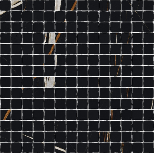 Charme Deluxe Sahara Noir Mosaico Split Cer 30x30