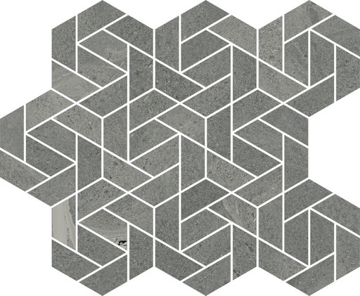 Metropolis Graphite Dark Mosaico Icon Nat 28.6x34.7